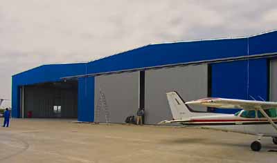 Hangare metalice pentru avioane